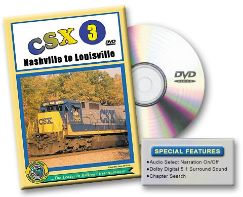 CSX 3 Nashville to Lousiville DVD