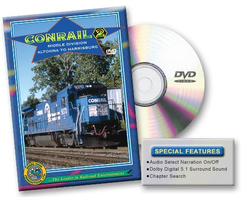 Conrail, Volume 2, Middle Division Altoona to Harrisburg DVD